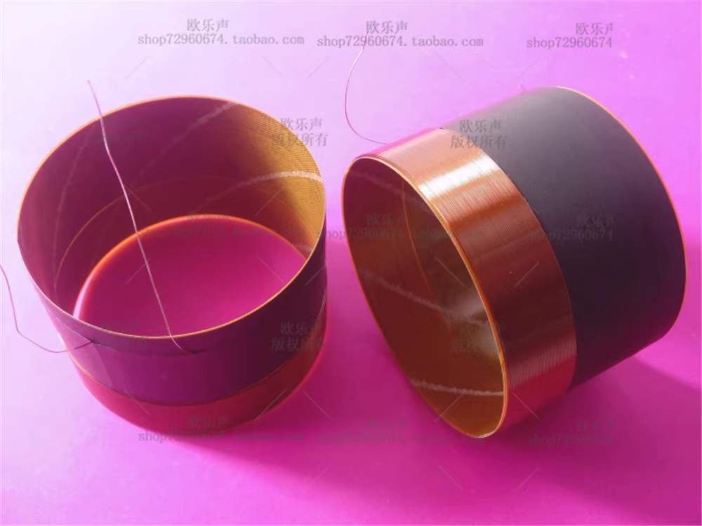 Copper Wire Roll - GHXAMP 2 個 76.2mm 低音ボイスコイル グラスファイバー