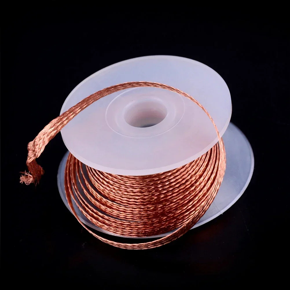 1.0-4.0mm 長さの溶接ワイヤー、はんだ吸い取りメッシ - Copper Wire Roll のレビューと価格
