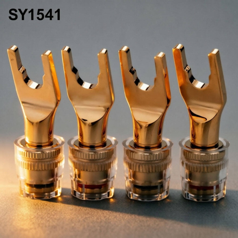 HiFi 24K 金メッキ厚銅 U 字型 Y スペード スピ - Copper Wire Roll のレビューと価格