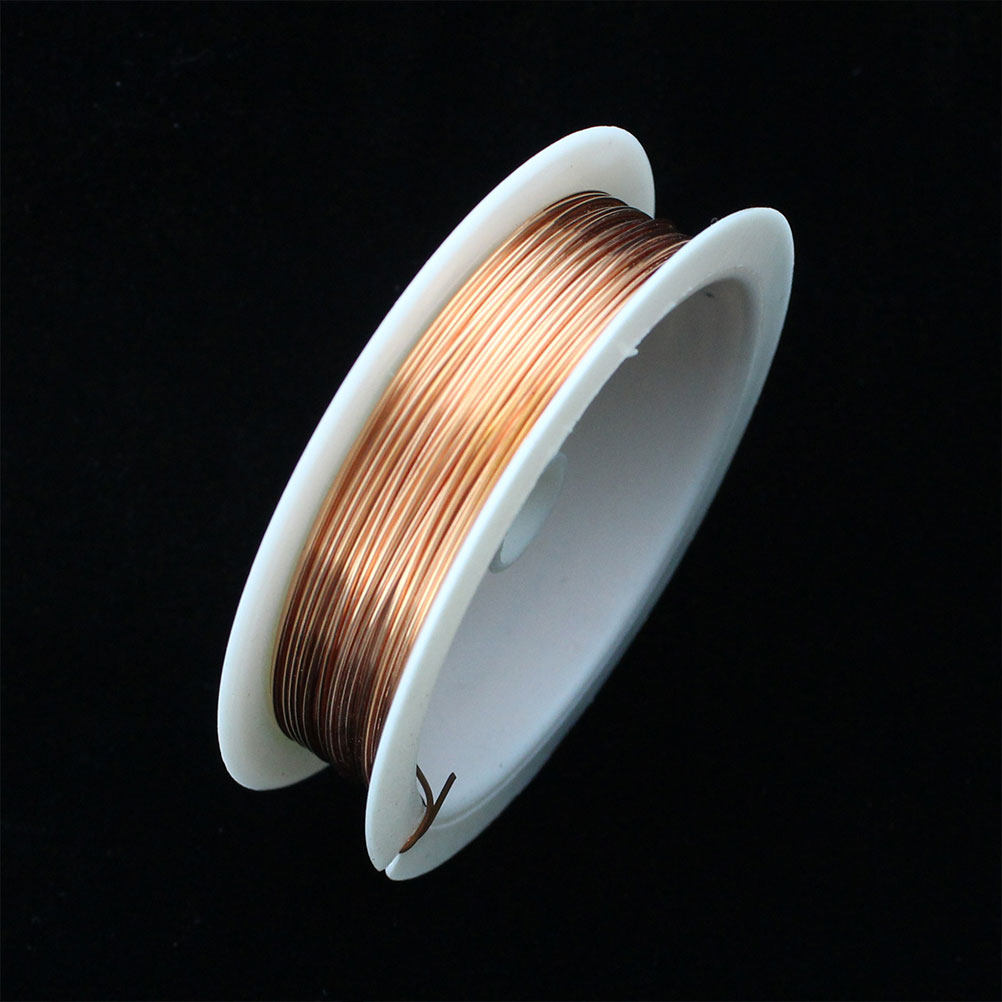 6ロール入り、色付きの銅線。柔軟性があり、柔らかいので、DI - Copper Wire Roll のレビューと価格